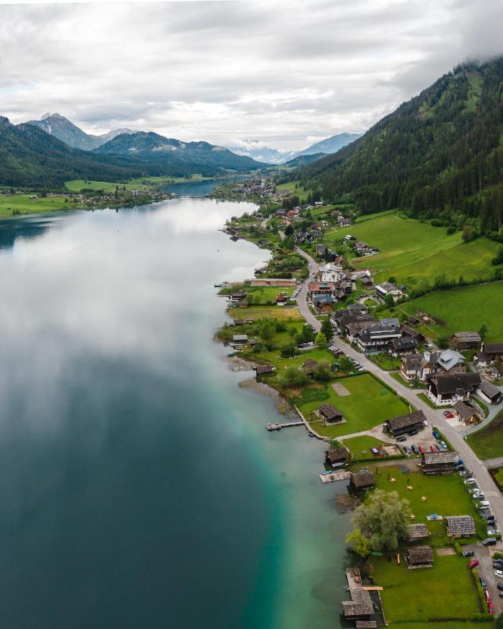 Stampferhof Hotell Weissensee Exteriör bild