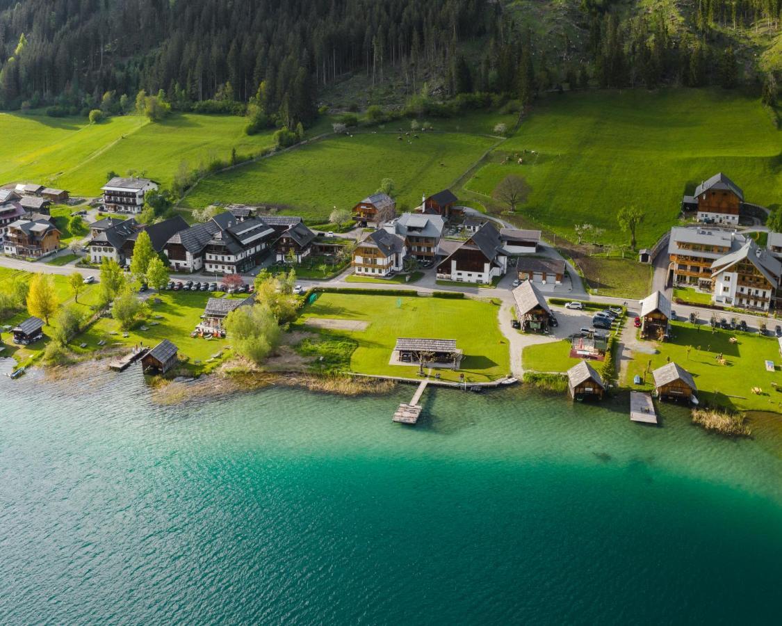 Stampferhof Hotell Weissensee Exteriör bild