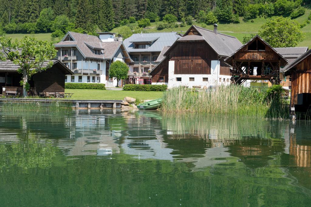 Stampferhof Hotell Weissensee Exteriör bild