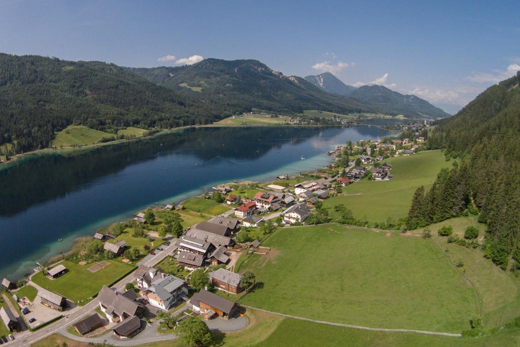 Stampferhof Hotell Weissensee Exteriör bild