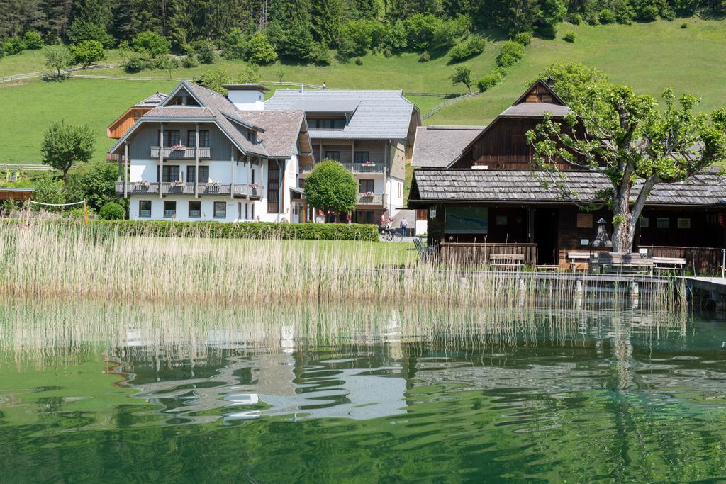 Stampferhof Hotell Weissensee Exteriör bild