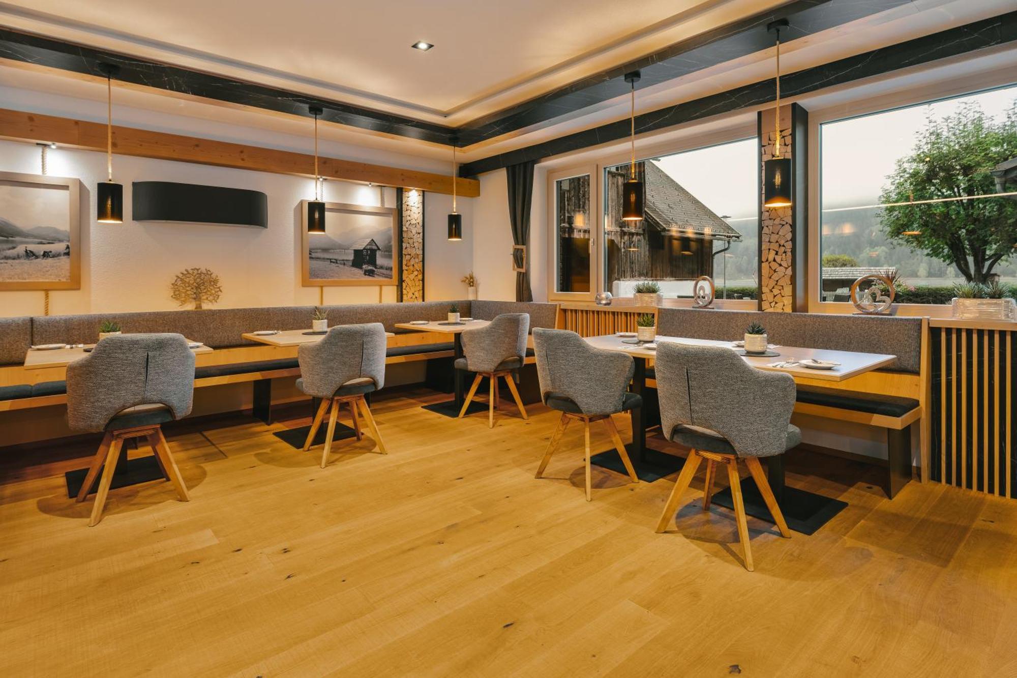 Stampferhof Hotell Weissensee Exteriör bild