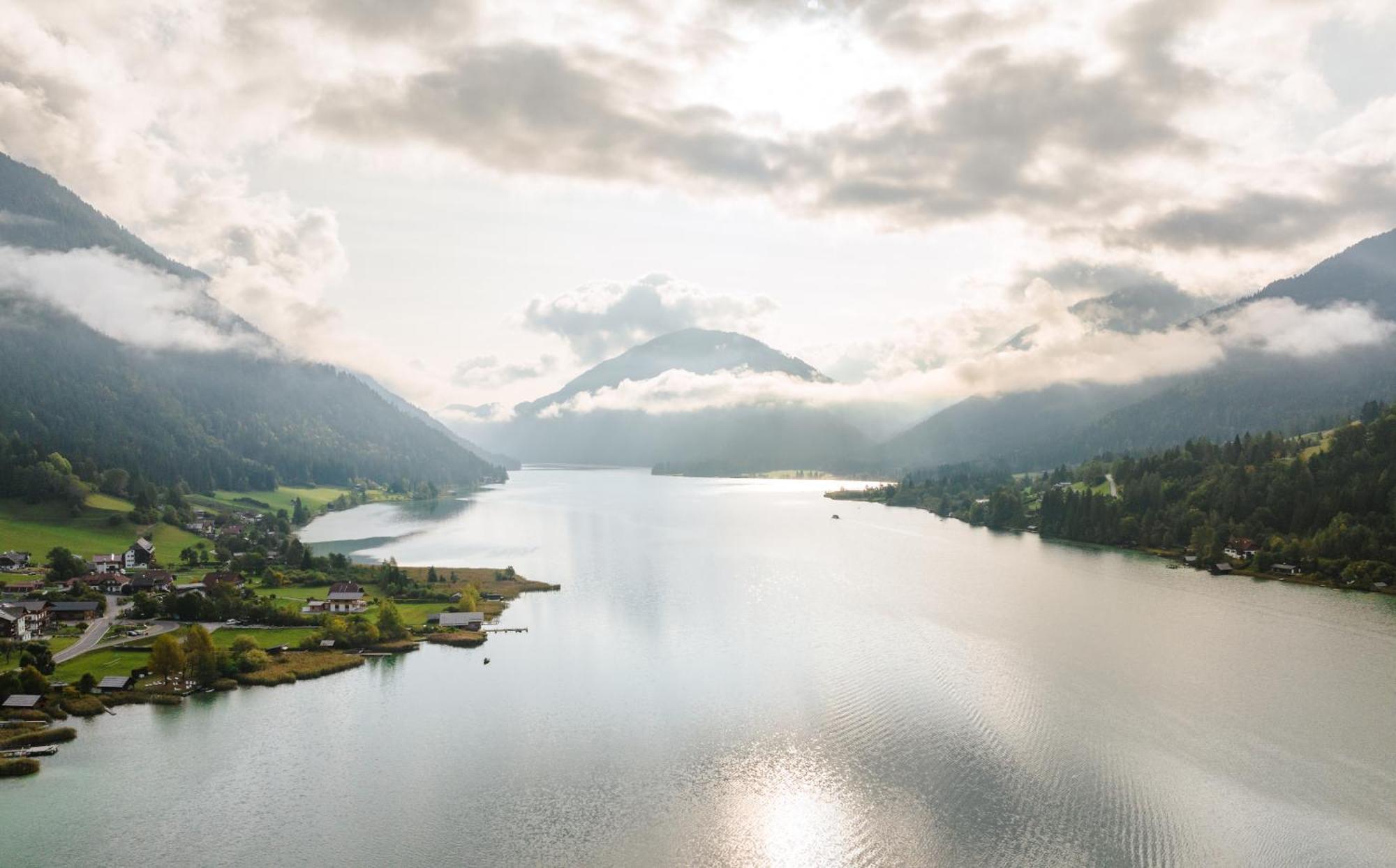 Stampferhof Hotell Weissensee Exteriör bild