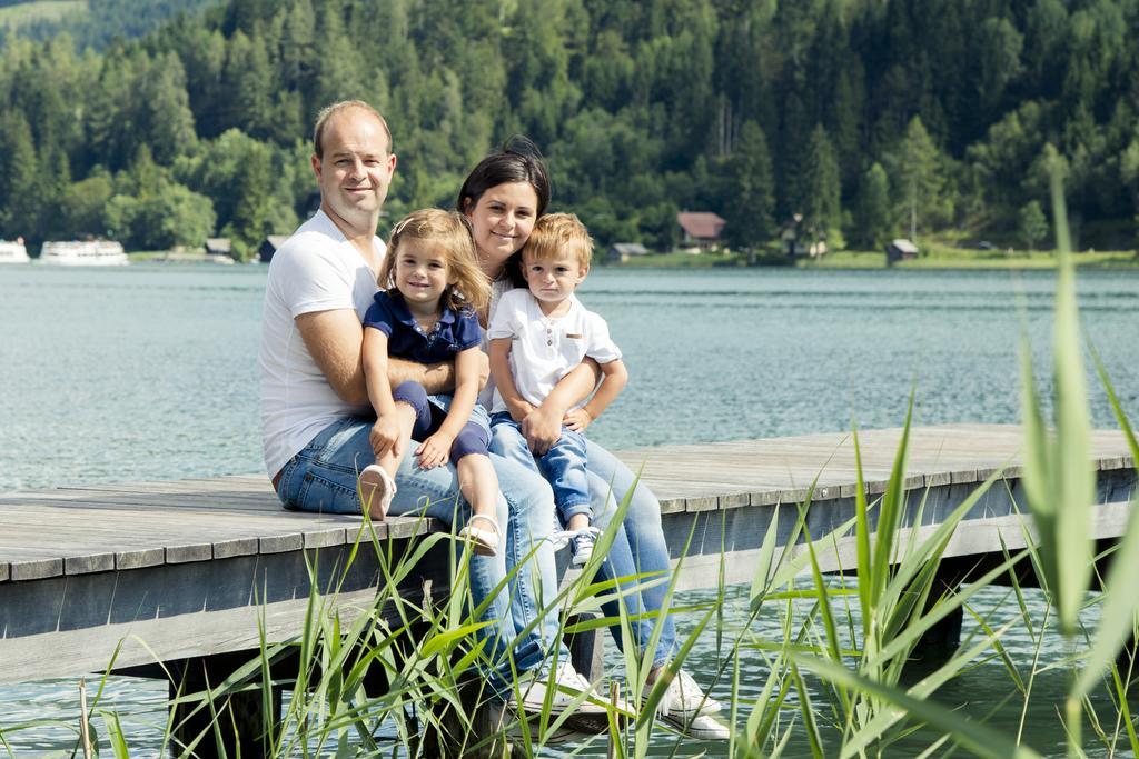 Stampferhof Hotell Weissensee Exteriör bild